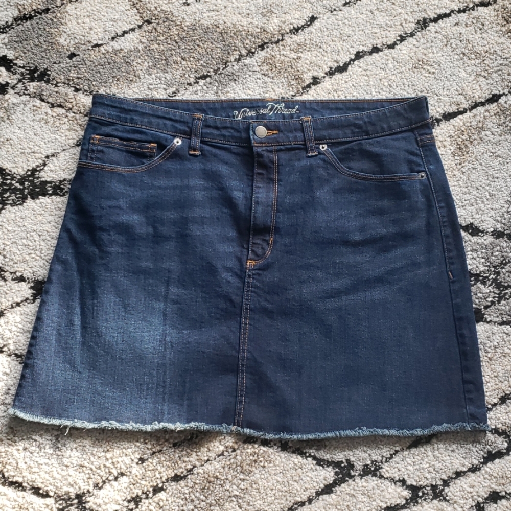 NWOT Jean Skirt